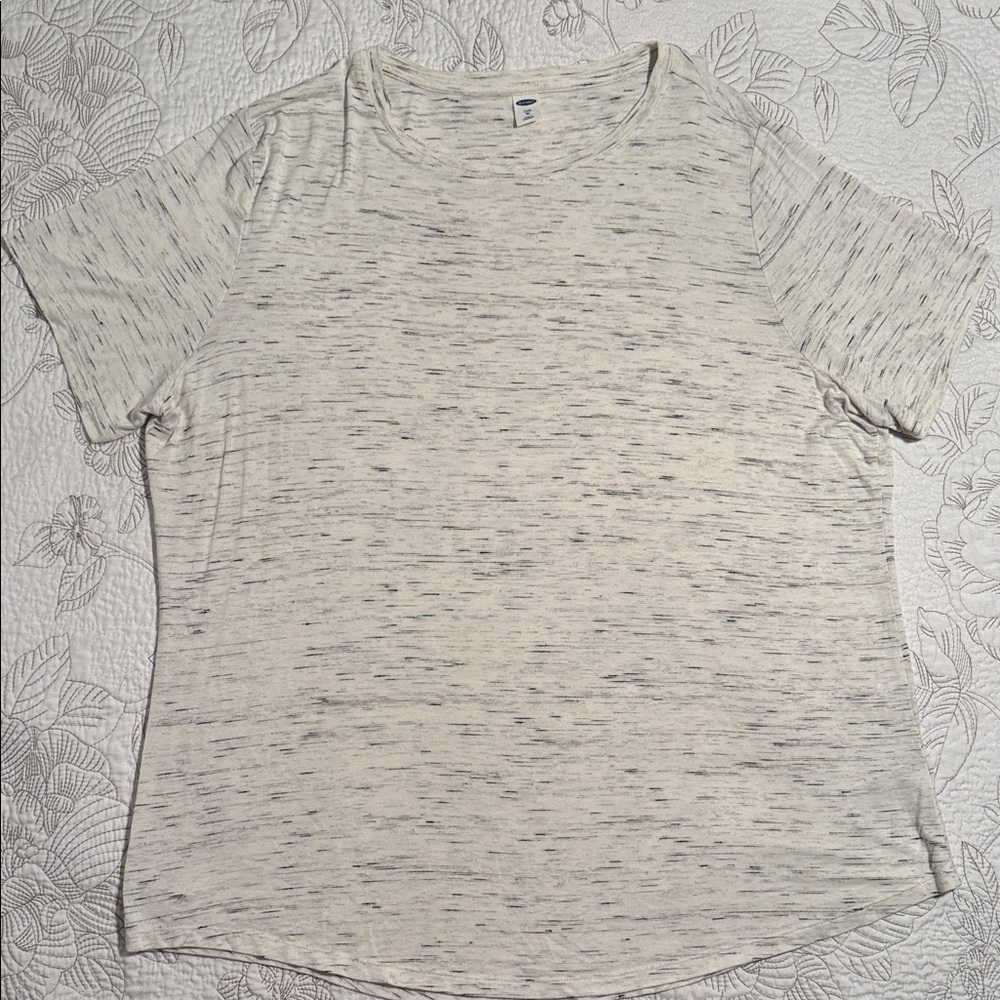 Old Navy Women's Short Sleeve Speckled Tee